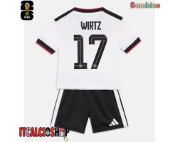 Germania Florian Wirtz #17 Prima Maglia Bambino Mondiali 2026 Manica Corta (+ Pantaloni corti)